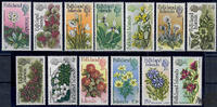 Falklandinseln Falkland-Inseln 1972 ** - 0,5 - 25 P - Einheimische Blumen - Satz -