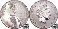 Niue Neuseeländische Verwaltung 2 Dollar 2 Dollar 2017 - Darth Vader, Niue -