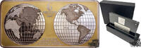 Cook-Inseln Neuseeländische Verwaltung 10 Dollars 10 Dollar 2013 - Salomonen, 1 Unze Silber und Precious 6 in 1 -