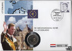 Luxemburg 2 Euro Numisbrief Luxemburg - 2 Euro 2004 - Dynastie -