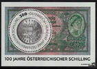 Österreich Österreich 2025 ** - € 3,00 BL 100 Jahre Schilling -