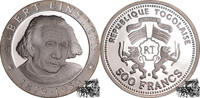 Togo 500 Francs 500 Francs 2000 - Albert Einstein -
