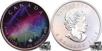 Kanada 5 Dollar 5 Dollar 2018 - Nordlicht Alberta, Farbaplikation -