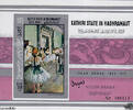 Vereinigte Arabische Emirate Aden, Kathiri State of Seiyun 1967 ** - 250 F - Gemälde von Edgar Degas - Block - Violettgrau -
