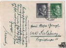 Generalgouvernement 1941 - Nr. 71, 74 Hitler Porträt Mischfrankatur -