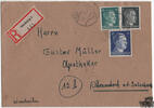 Österreich 3. Reich Ostmark - Nr. 790 u.a. R-Brief Salzburg nach Oberndorf -