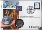 Italien 2 Euro Numisbrief Italien - 2 Euro Welternährungsprogramm -