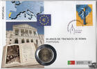Portugal 2 Euro Numisbrief Portugal - 2 Euro 50 J. Römische Verträge -