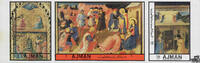 Vereinigte Arabische Emirate Ajman 1972 ** - 1-2 R - Religiöse Gemälde von Fra Angelico - Satz -