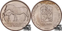 50 Krone 50 Krone 1987 - Prewalsky-Pferde, Tschechoslowakei -