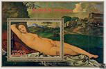 Vereinigte Arabische Emirate Ajman 1971 ** - 10 R - Gemälde der Venus - Block -