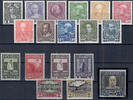 Österreich Österreich 1908 - 11 Werte zwischen 1 und 10 Kronen Regierungsjubiläum Kaiser F.-J. -