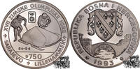 Bosnien und Herzegowina 750 Dinara 750 Dinara 1993 - Bobfahrer -