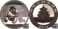 China 10 Yuan 10 Yuan 2014 - Panda -