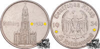 Deutschland 5 Reichsmark 5 Reichsmark 1934 F Garnisonskirche mit Datum -