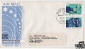 Papua Neuguinea Papua-Neuguinea 1972 FDC - 25 Jahre Südpazifische Kommission -