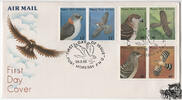 Papua Neuguinea Papua-Neuguinea 1985 FDC - Raubvögel -