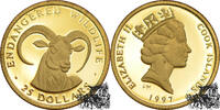 Cook-Inseln Neuseeländische Verwaltung 25 Dollar 25 Dollar 1997 - Steinbock -