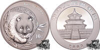 10 Yuan 10 Yuan 2003 - Panda isst Bambus -