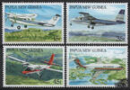 Papua Neuguinea Papua-Neuguinea 1987 ** - Flugzeuge -