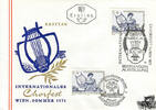 Österreich Österreich FDC 1971 - 4 S - Internat. Chorfest Wien 1971 - E.-K. -