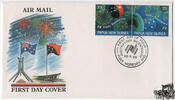 Papua Neuguinea Papua-Neuguinea 1988 FDC - 200 Jahre Kolonisation von Australien -