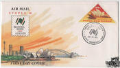 Papua Neuguinea Papua-Neuguinea 1988 FDC - Internationale Briefmarkenausstellung SYD-PEX '88 Sydney -