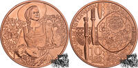 Österreich 10 Euro 10 Euro 2025 - Österreich - Aufdirndln - LEINEN -