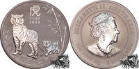 Australien 2 Dollar 2 Dollar 2022 - Tiger, Australien -