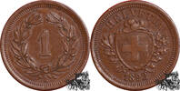 Schweiz 1 Rappen 1 Rappen 1892 B -