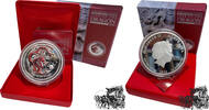 Australien 30 Dollar 30 Dollar 2012 - Drache / Lunar Serie, mit Farbapplikation -