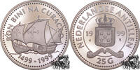 25 Gulden 25 Gulden 1999 - 1499 Entdeckung Curacao -