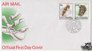   Papua Neuguinea Papua-Neuguinea - Nr. 744-45 FDC Kunsthandwerk 