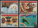 Papua Neuguinea  Papua-Neuguinea - Nr. 840-43 ** Weihnachten
