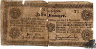 10 Kreuzer 1849 - Österreich - KuK Hauptmünzamt - minder erhalten -