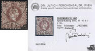 Österreich  Österreich - Nr. 41 Ia o 50 Kreuzer 1867 - Kaiser Franz Jose... 48,00 EUR  + 13,60 EUR frais d'envoi