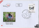 Österreich Österreich 2025 FDC - € 1,20 SM Weißdolch-Bläuling - Polyommatus damon -