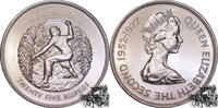 Mauritius 25 Rupees 25 Rupien 1977 - Silberjubiläum, Mauritius -