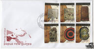 Papua Neuguinea Papua-Neuguinea - Nr. 1409-14 FDC Chinesische Kunst -