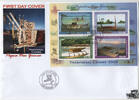Papua Neuguinea Papua-Neuguinea - Nr. Block 95 FDC Traditionelle Kanus -