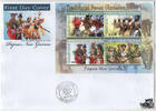 Papua Neuguinea Papua-Neuguinea - Nr. Block 97 FDC Traditionelle Tänze -
