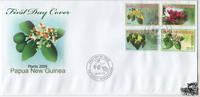 Papua Neuguinea Papua-Neuguinea - Nr. 1382-85 FDC Pflanzen -