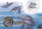 1 Peso Numisbrief Kuba - Delphine -