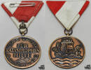 Österreich Österreich - Salzburg Katastrophenhilfe-Medaille am Bande -