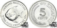 Sudan 5 Miliemes Piaster 5 Cent 1971 - Pomfret-Fisch, FAO -