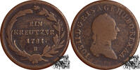  1 Kreuzer 1781 B 1 Kreuzer 1781 B f.ss.-ss 15,00 EUR  + 10,00 EUR frais d'envoi