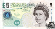   5 Pfund 2004 - Grossbritannien - bankfrisch  20,00 EUR  + 10,00 EUR frais d'envoi