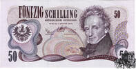   50 Schilling 1970 - 2.Republik - vorz&uuml;glich  12,40 EUR  + 10,00 EUR frais d'envoi