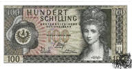   100 Schilling 1969 - 2.Republik, 2.Auflage - vorz&uuml;glich  26,00 EUR  + 13,60 EUR frais d'envoi