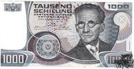   1000 Schilling 1983 - 2.Republik - sehr sch&ouml;n  70,00 EUR  + 13,60 EUR frais d'envoi